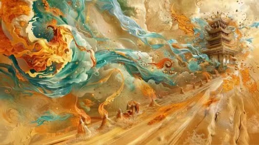 【1193期】敦煌艺术笔刷又添一员猛将！PS+procreate双格式，太好用了！